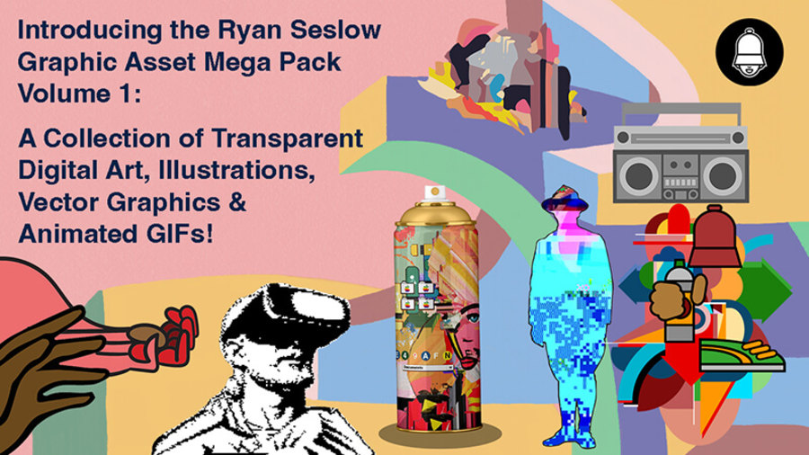 The Ryan Seslow Graphic Asset Mega Pack Vol. 1